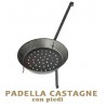 PADELLA PER CASTAGNE CON PIEDI DIAM.26CM