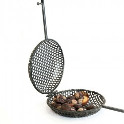 PAN FOR CHESTNUTS "FLYING DISCO" SIZE 69x22x7 CM