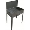 BARBECUE IN ACCIAIO INOX CON PIEDI DRITTI 30x40cm