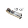 BARBECUE ARROSTICINI ACCIAIO INOX PIEDI PIEG.40cm+bec