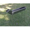 BARBECUE ARROSTICINS ACCIAIO INOX PIEDI PIEG.60cm-bec